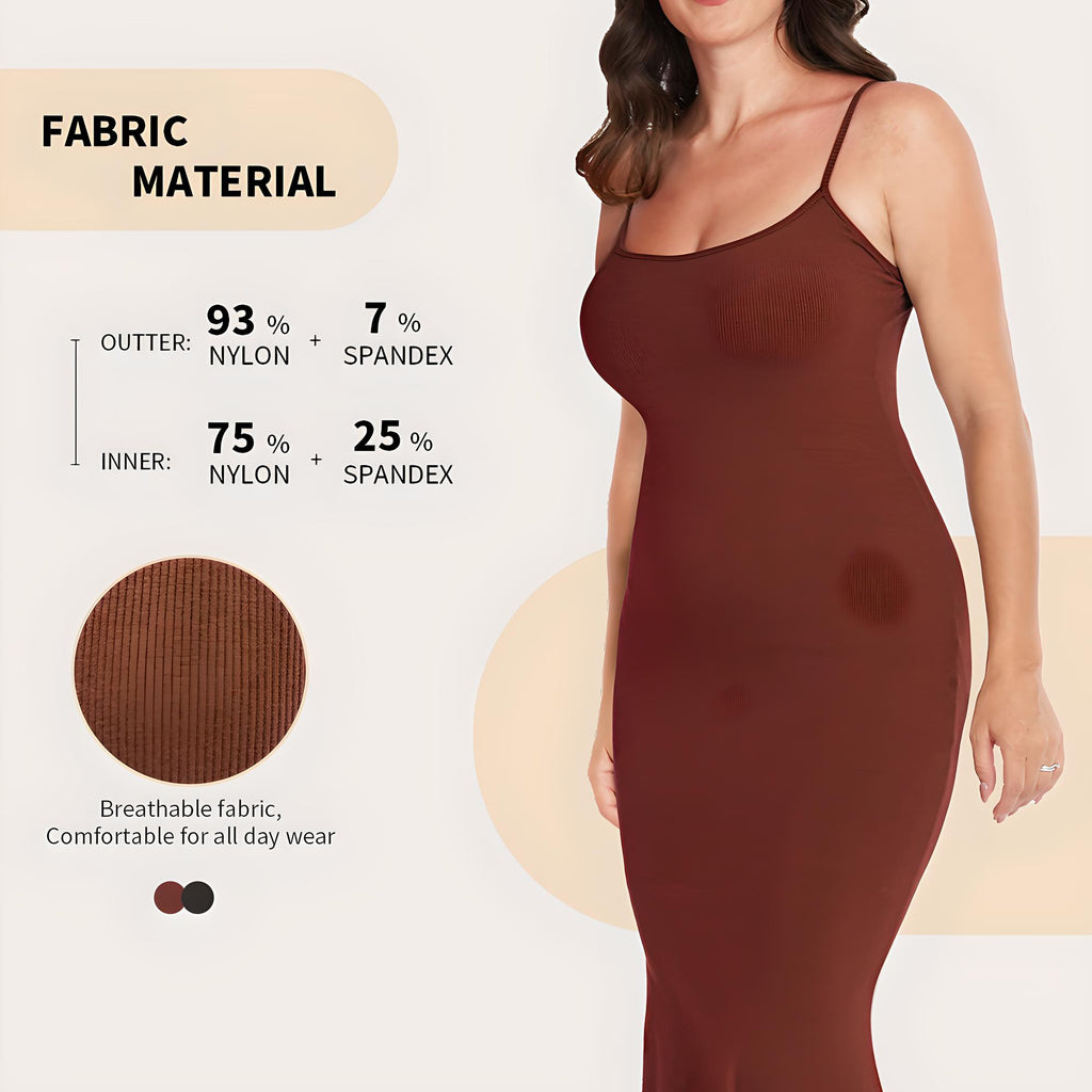 Sofia Sculpting Maxi Dress with Built-in Shapewear
