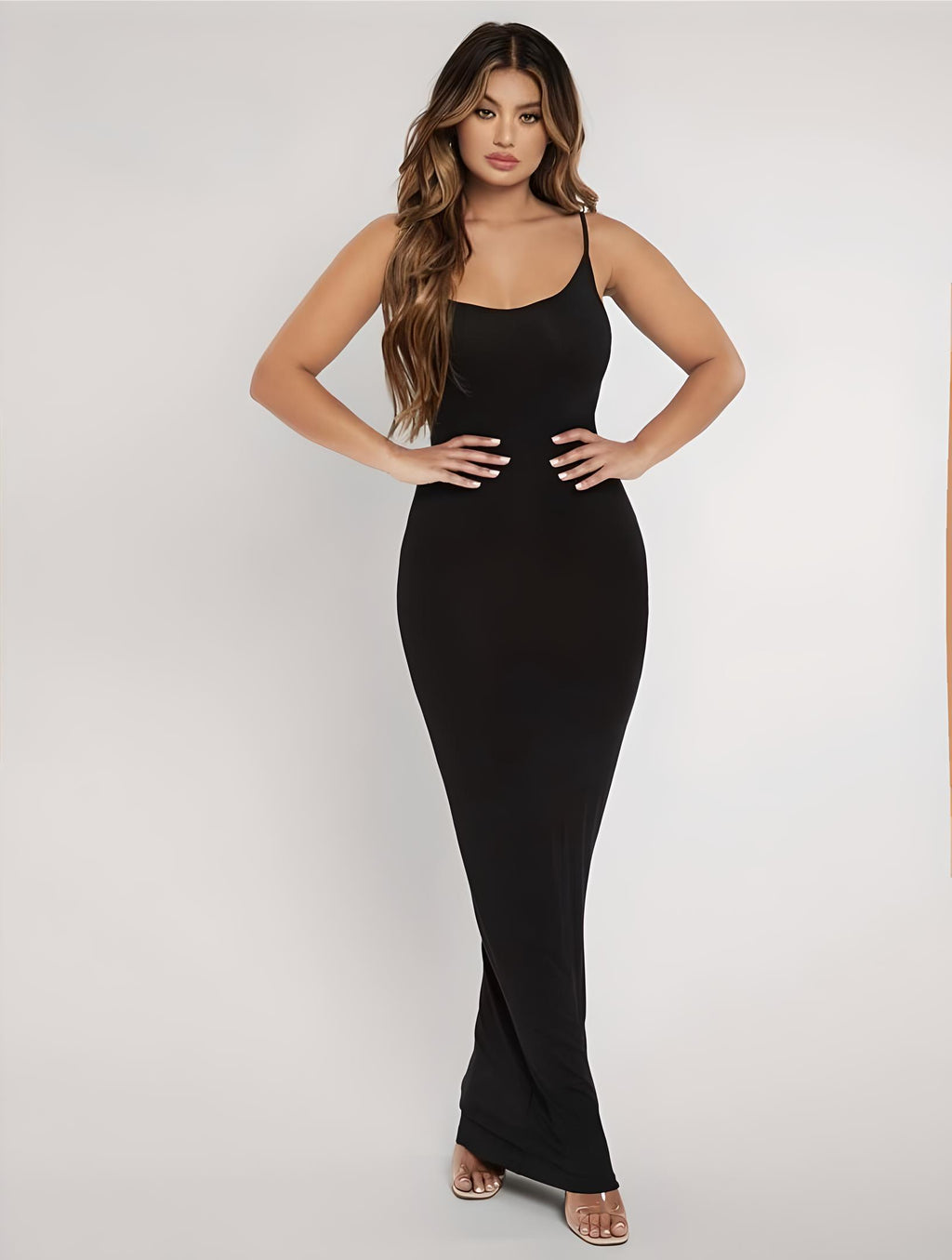 Sofia Sculpting Maxi Dress with Built-in Shapewear