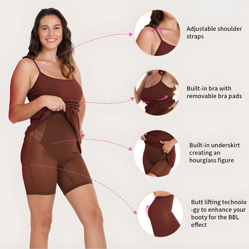 Sofia Sculpting Maxi Dress with Built-in Shapewear